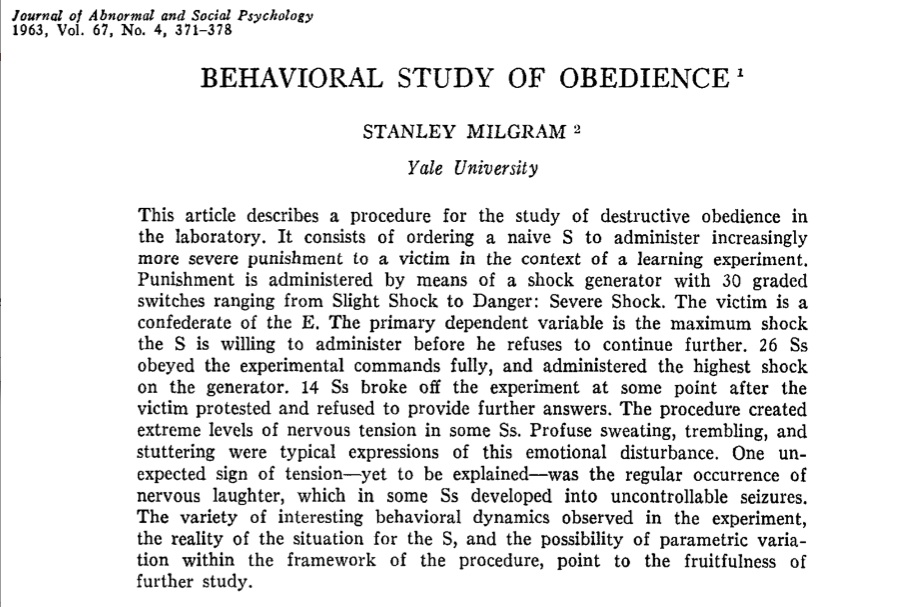 How to write psychology abstract